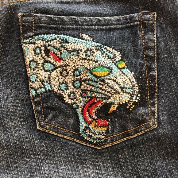 COPY - Woman’s p&p jeans sz 30 jeweled rear pocke… - Picture 2 of 5